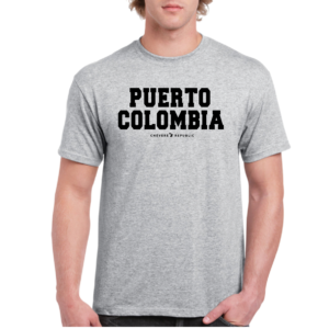 Camiseta BIGGEST Manga Corta En Algodón Chévere Republic / Puerto Colombia