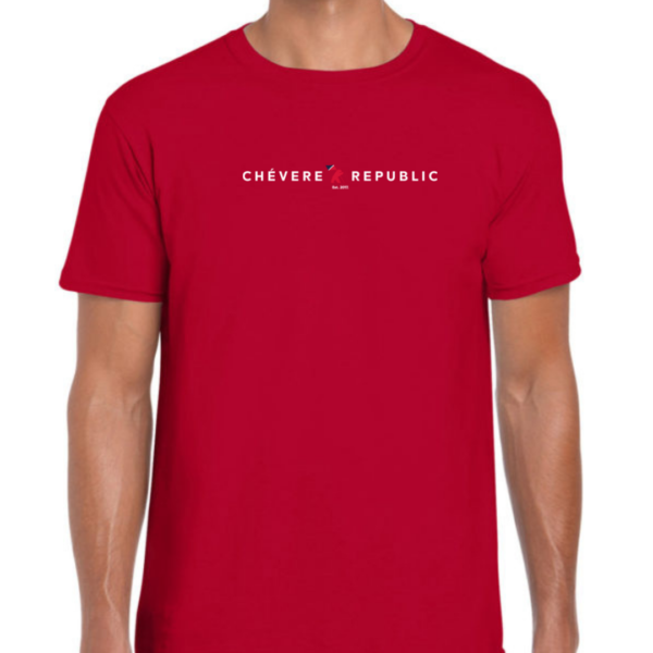 3. T SHIRT ROJA CHEVERE REPUBLIC EST.2017.