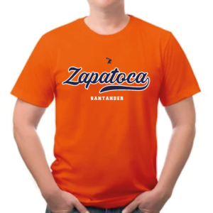 Camiseta BIGGEST Manga Corta En Algodón Chévere Republic / Zapatoca Baseball