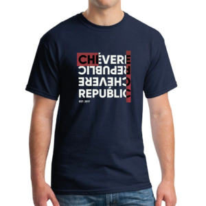 Camiseta Manga Corta En Algodón Chévere Republic /  Chevere Republic Red